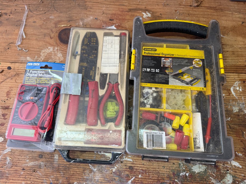 Electrical Tool Kits and Cen-Tech Digital Multimeter