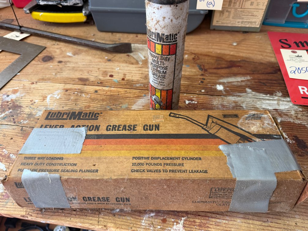 LubriMatic Lever Action Grease Gun and Lithium Grease Cartridge