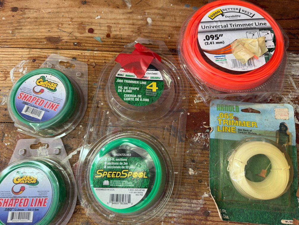 String Trimmer Replacement Line Assortment