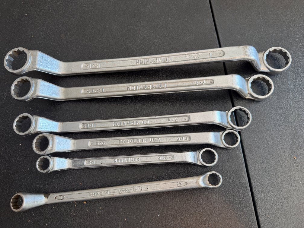 Double-Box End Offset Wrenches