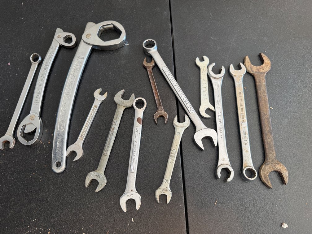 Combination, Open-End, and Specialty Mechanics Wrenches
