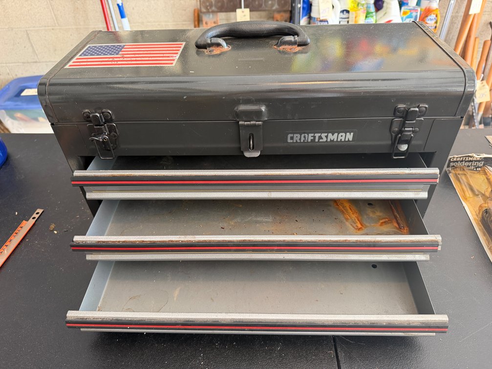 Craftsman 3-Drawer Portable Metal Tool Chest