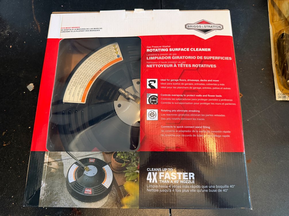 Briggs & Stratton 14 in Gas Pressure Washer Rotating Surface Cleaner
