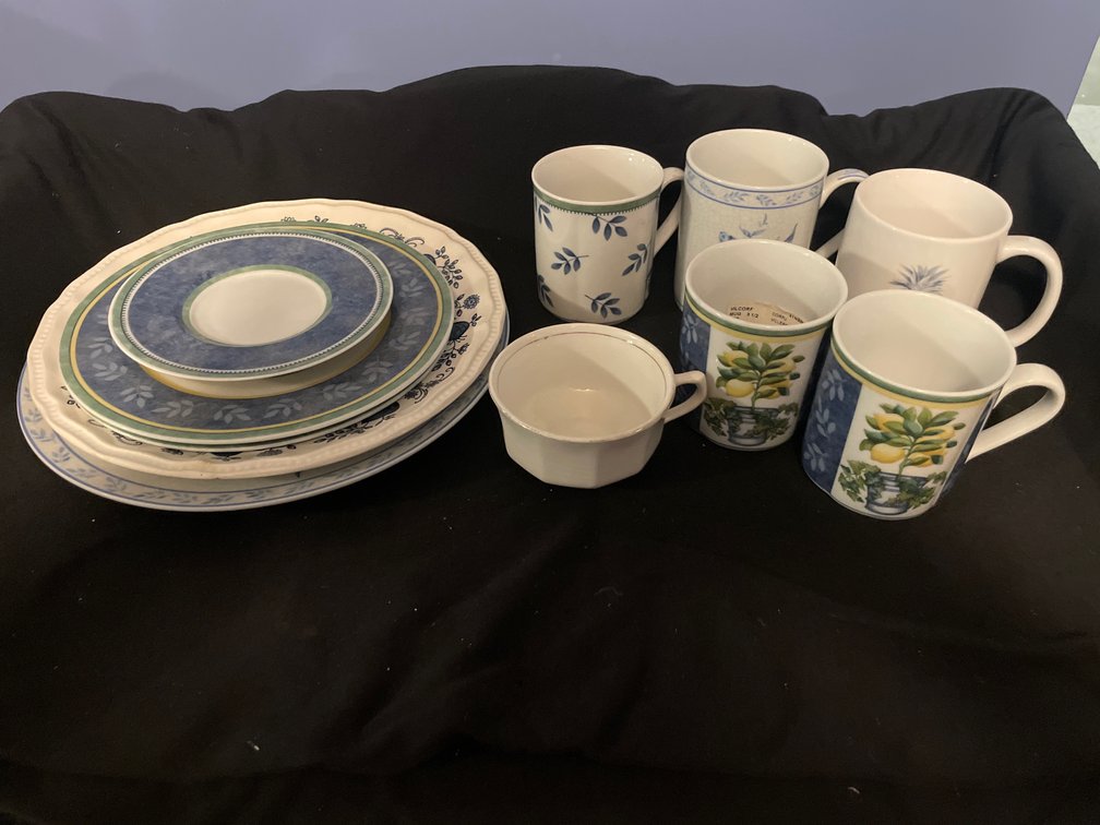 Ceramic Plates and Mugs