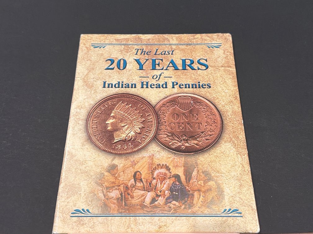 The Last 20 Years of Indian Head Pennies Folder with 18 Coins