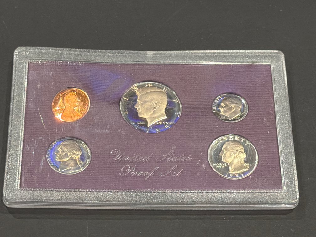 1985 United States Mint 5-Coin Proof Set