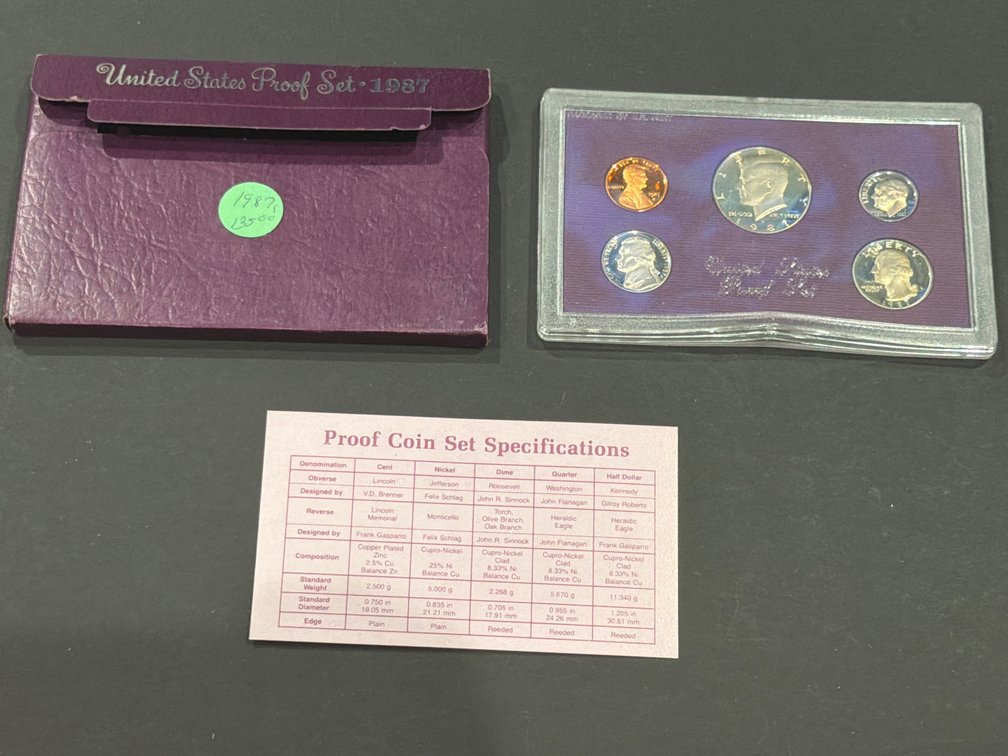 1987 United States Mint Proof Set