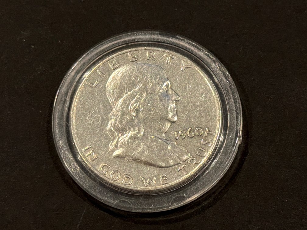 1960 Franklin Half Dollar Coin