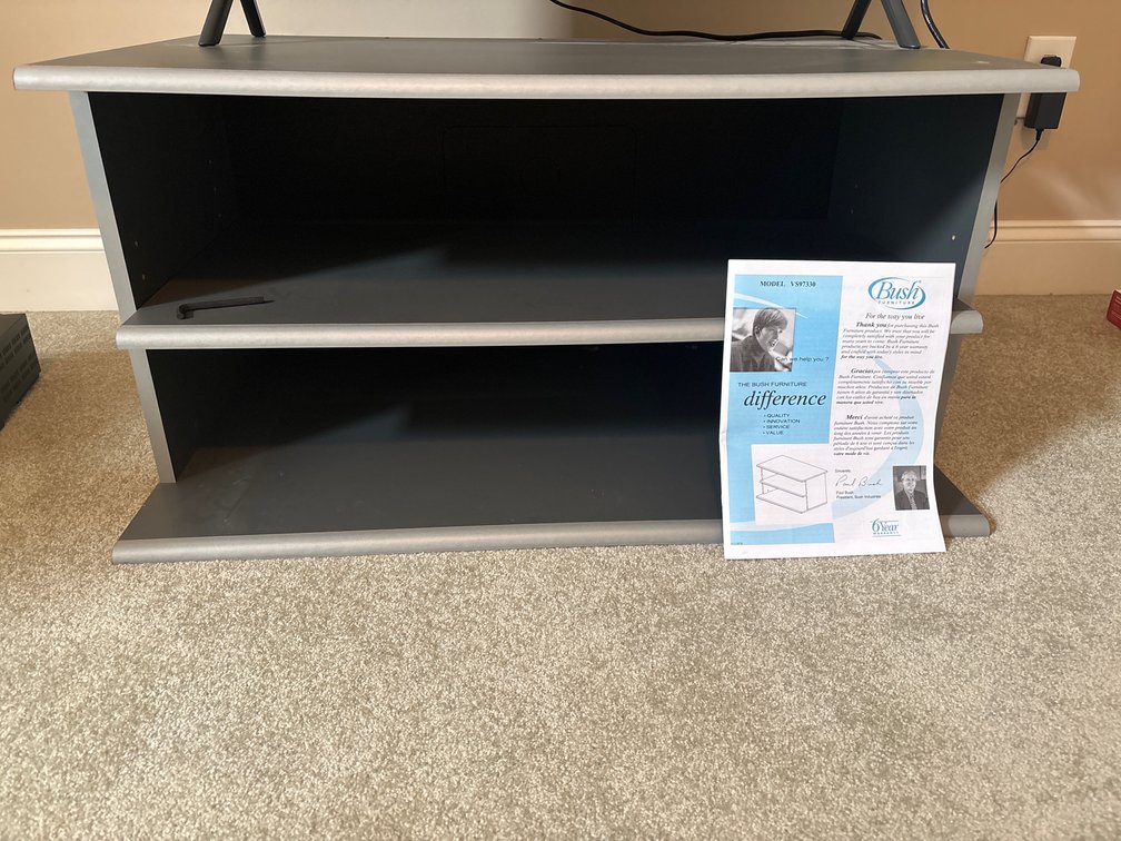 Bush Furniture Open Media Stand