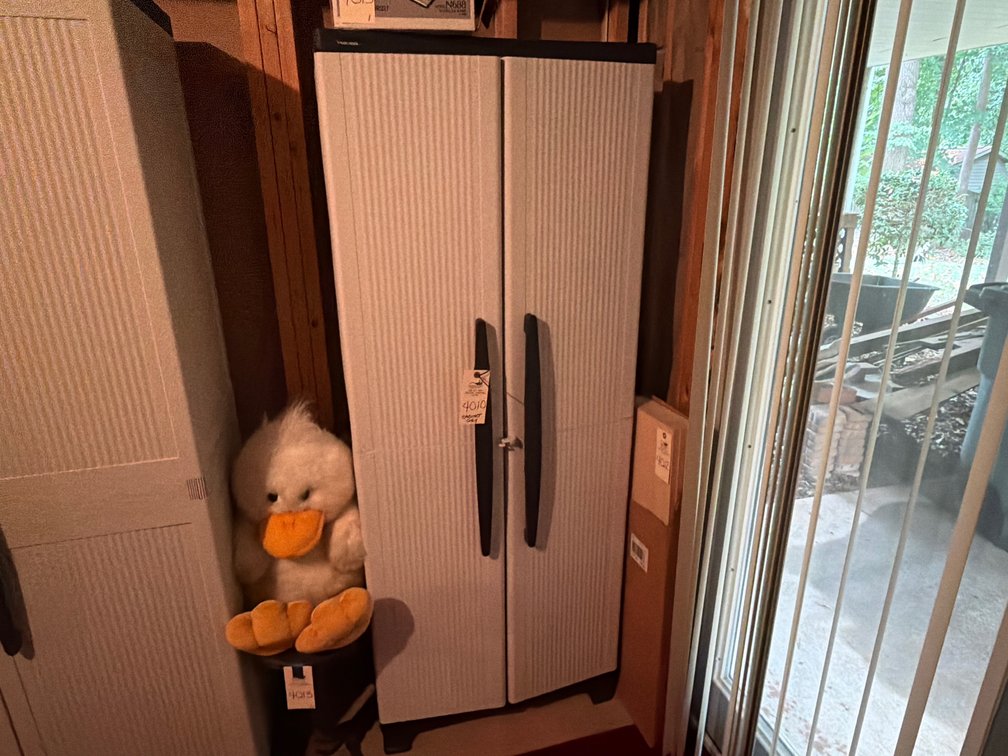 Plastic Double-Door Storage Cabinet