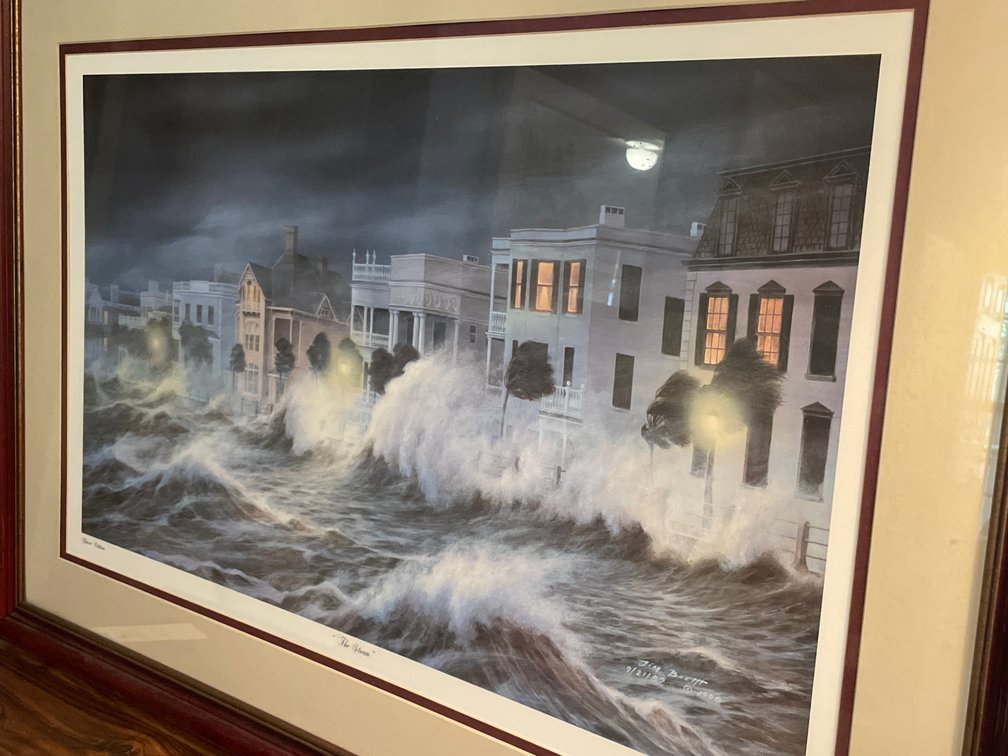 Jim Booth "The Storm" Framed Art Print