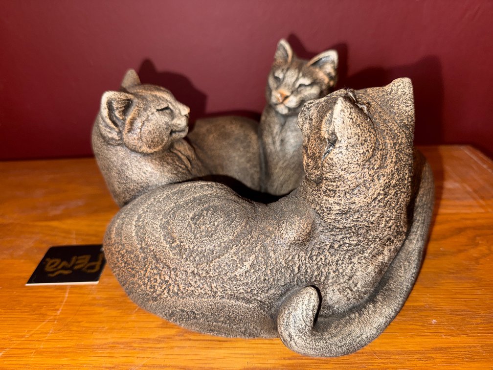 Windstone Editions Three Cats Candleholder