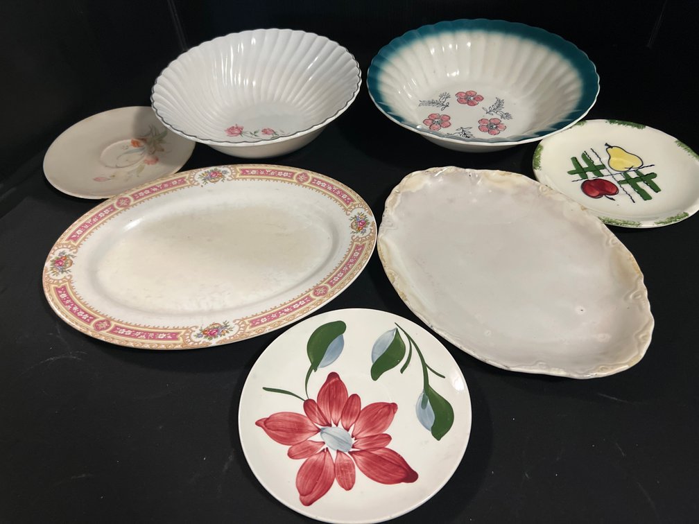 Ceramic Platters, Bowls, Plates