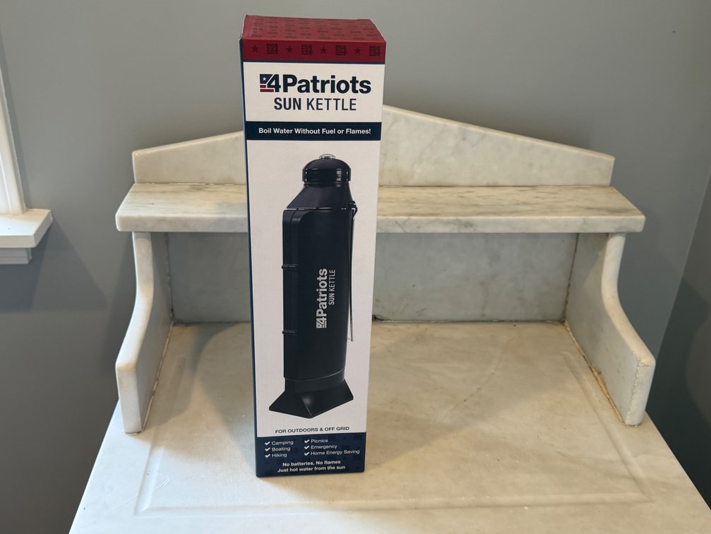 4Patriots Sun Kettle Portable Solar Water Heater