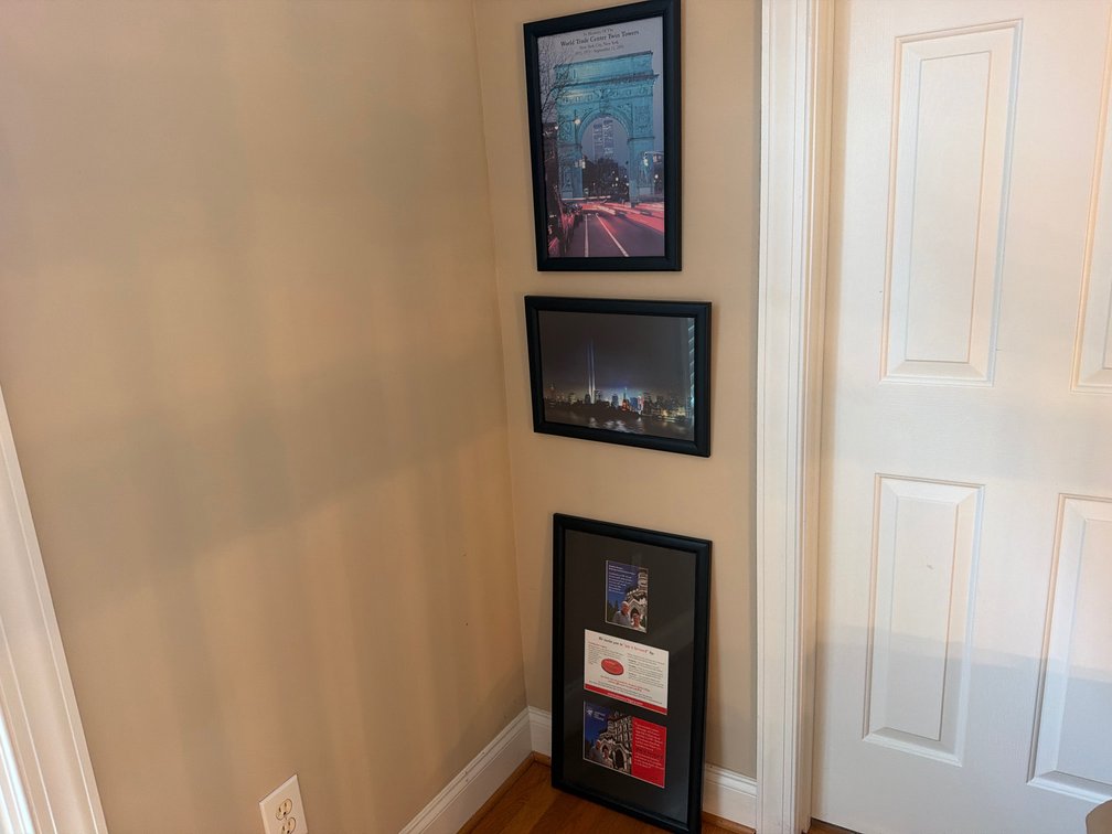 Framed New York City Memorial Prints and Presentation Board