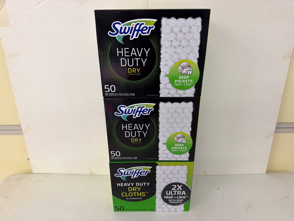Swiffer Heavy Duty Dry Sweeping Cloth Refills