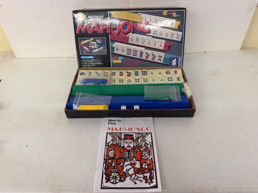 John N. Hansen Co. American Version Mah-Jong Game Set
