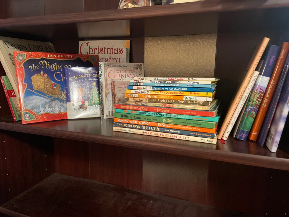 Children's Storybooks, Dr. Seuss Titles, and Holiday Books