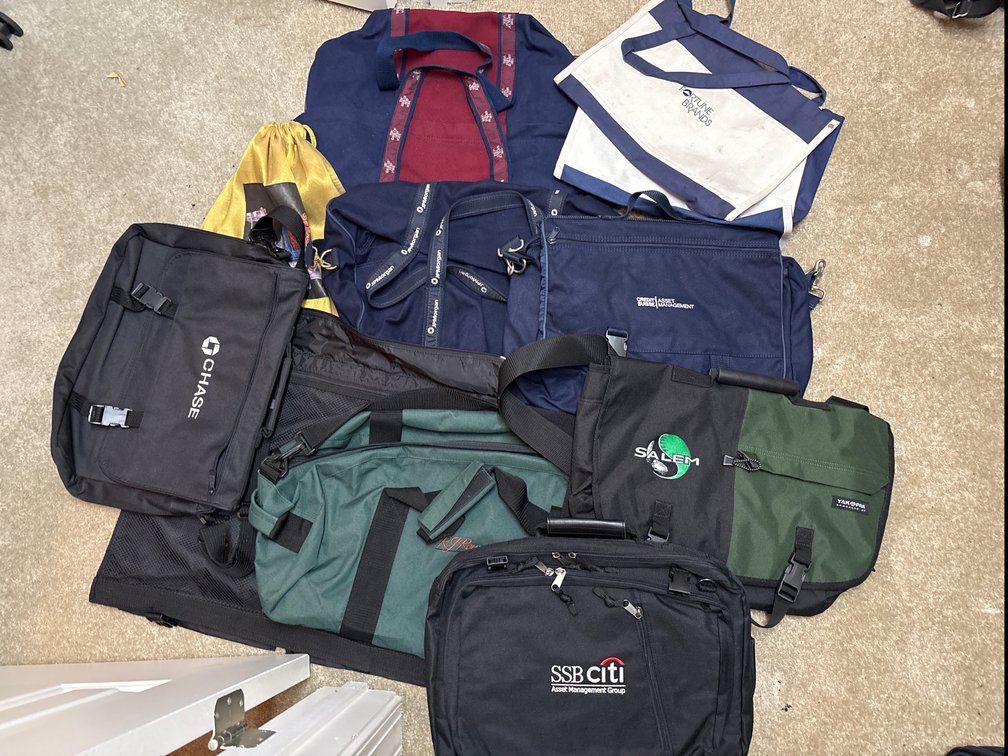 Corporate Branded Messenger, Duffel, and Tote Bags