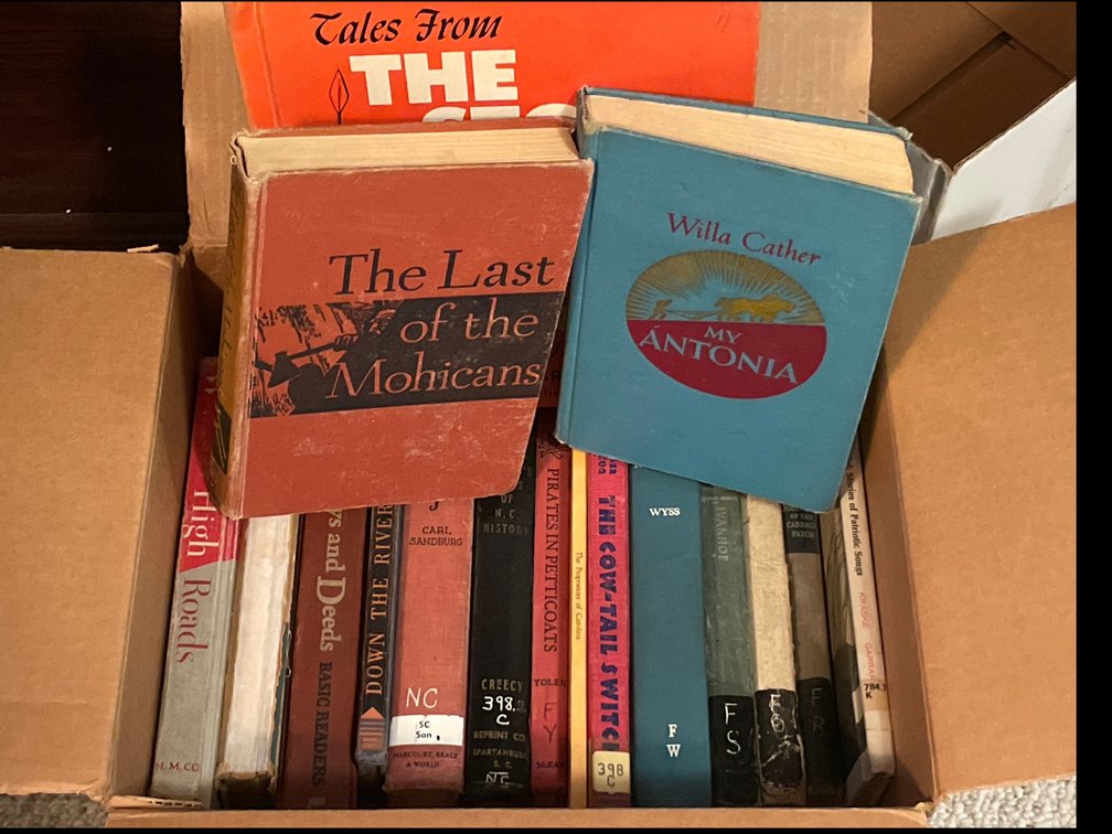 Hardcover Books Including Ivanhoe, My Ántonia, and More