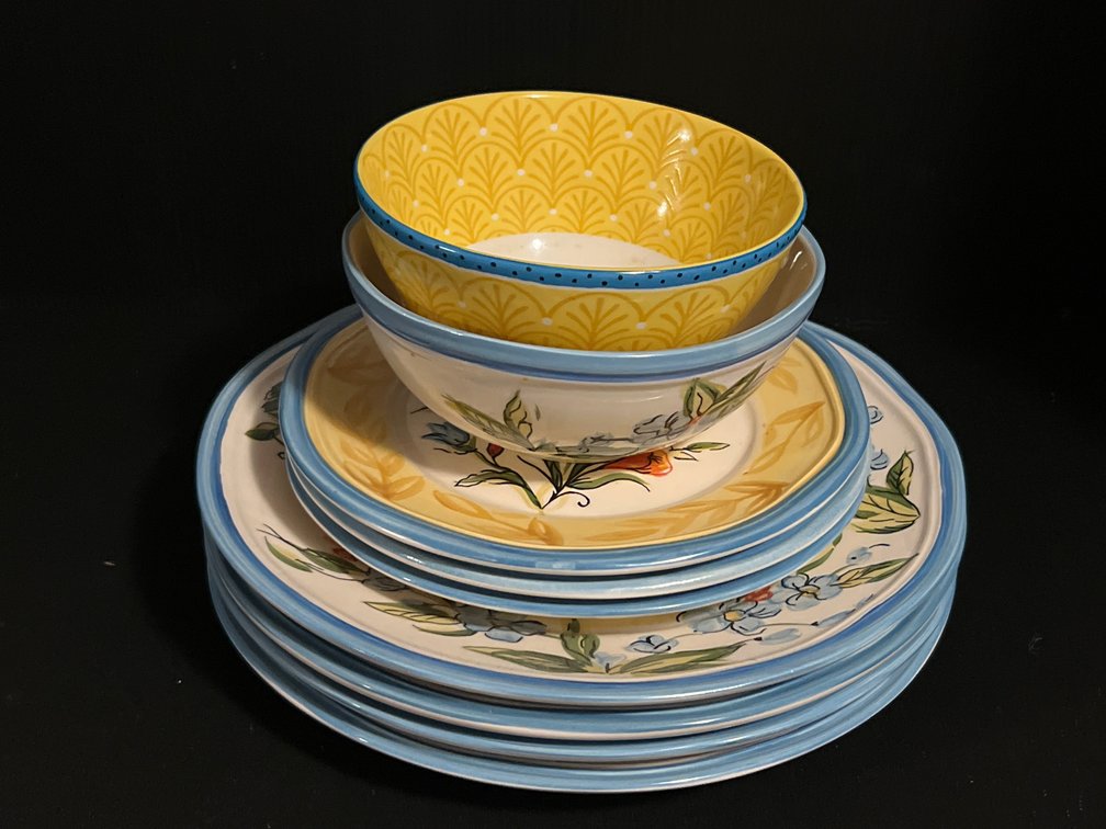Pier 1 Imports Earthenware Dinnerware Set