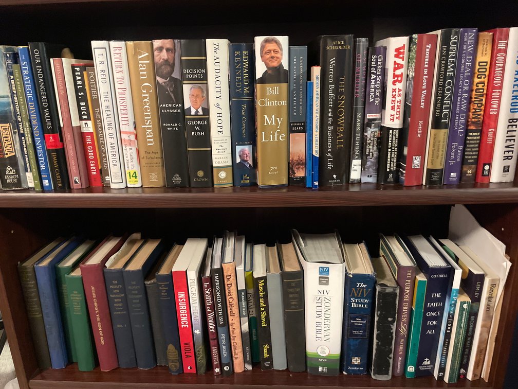 Collection of Biography, History, and Religious Books