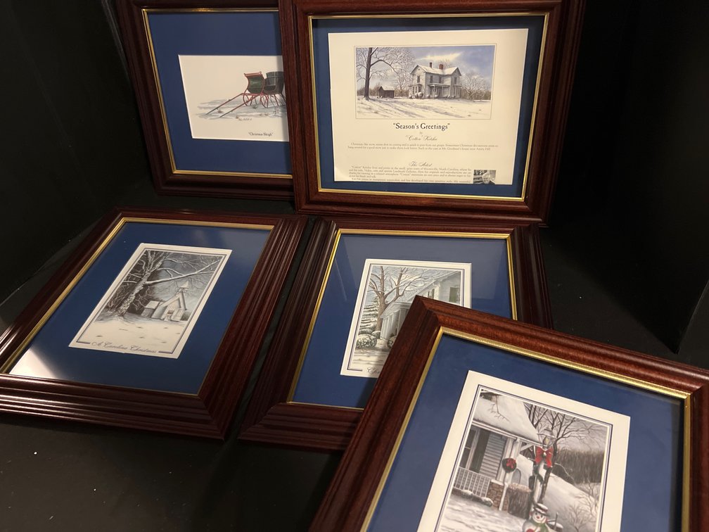 Cotton Ketchie Framed Winter Art Print