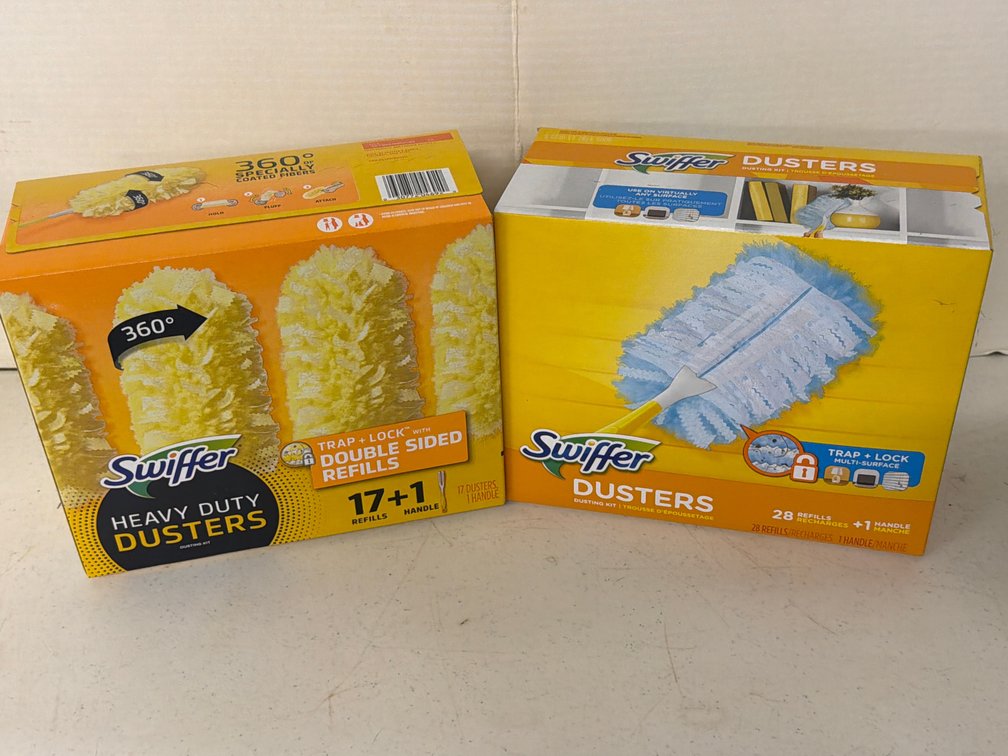 Swiffer Heavy Duty and Multi-Surface Dusters Dusting Kits