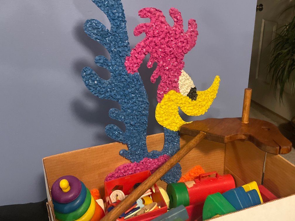 Children's Toys, Wooden Blocks, Stick Horse, and More