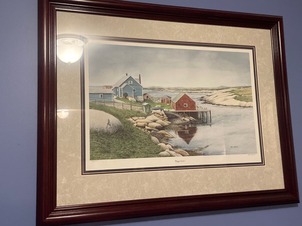Cotton Ketchie "Peggy's Cove" Framed Limited Edition Print