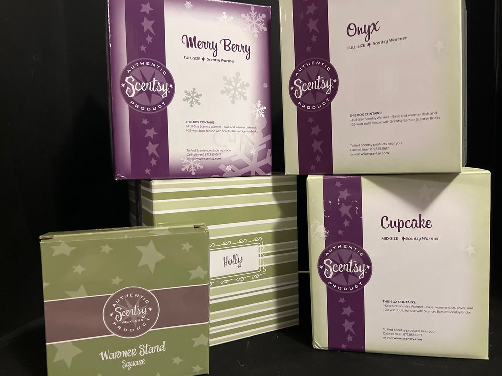 Scentsy Wax Warmers and Square Warmer Stand