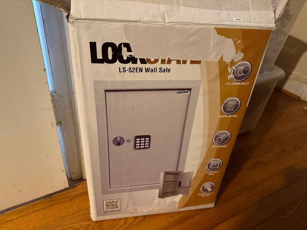 LockState LS-52EN Electronic Wall Safe