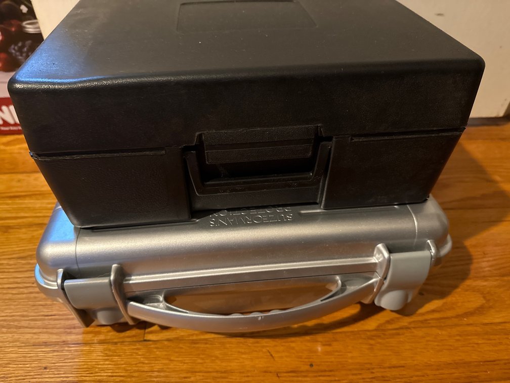 Molded Plastic Hard Cases with Foam and Document Filing Kit
