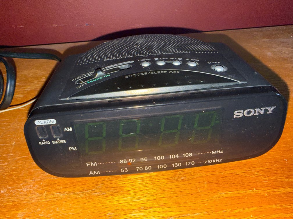 Sony Dream Machine ICF-C212 FM/AM Clock Radio