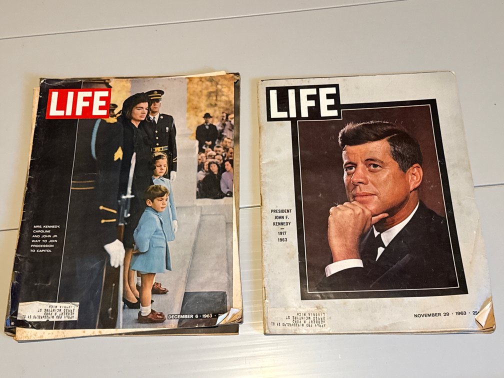 LIFE Magazine Issues, November 29 and December 6, 1963