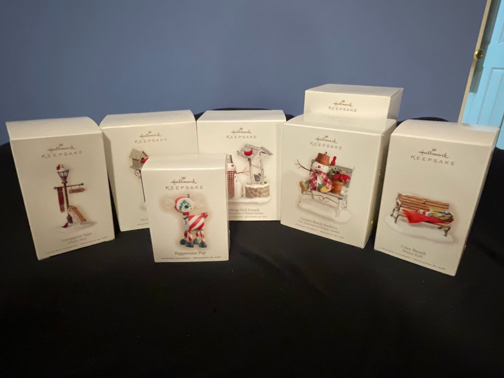 Hallmark Keepsake Boxed Christmas Ornaments