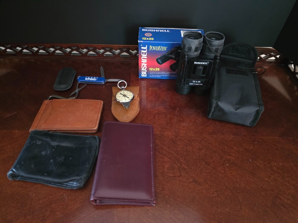 Binoculars/Compass/Multi-Tool/Wallets