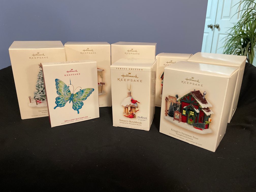 Hallmark Keepsake Boxed Christmas Ornaments