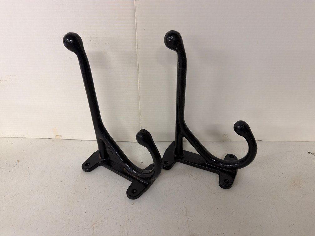 Cast Iron Harness Hooks