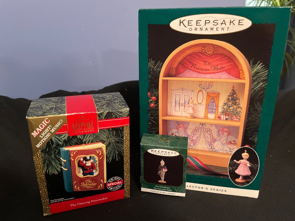 Hallmark Keepsake Nutcracker Ballet Ornaments