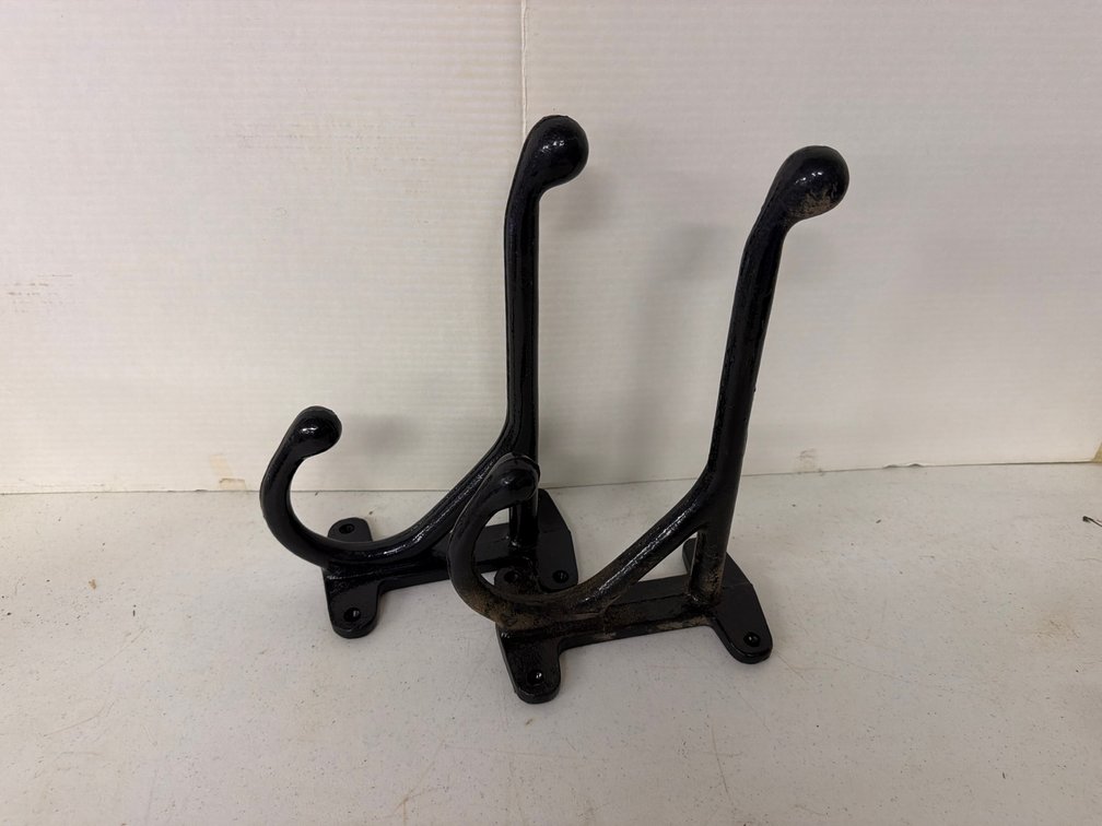 Cast Iron Harness Hooks