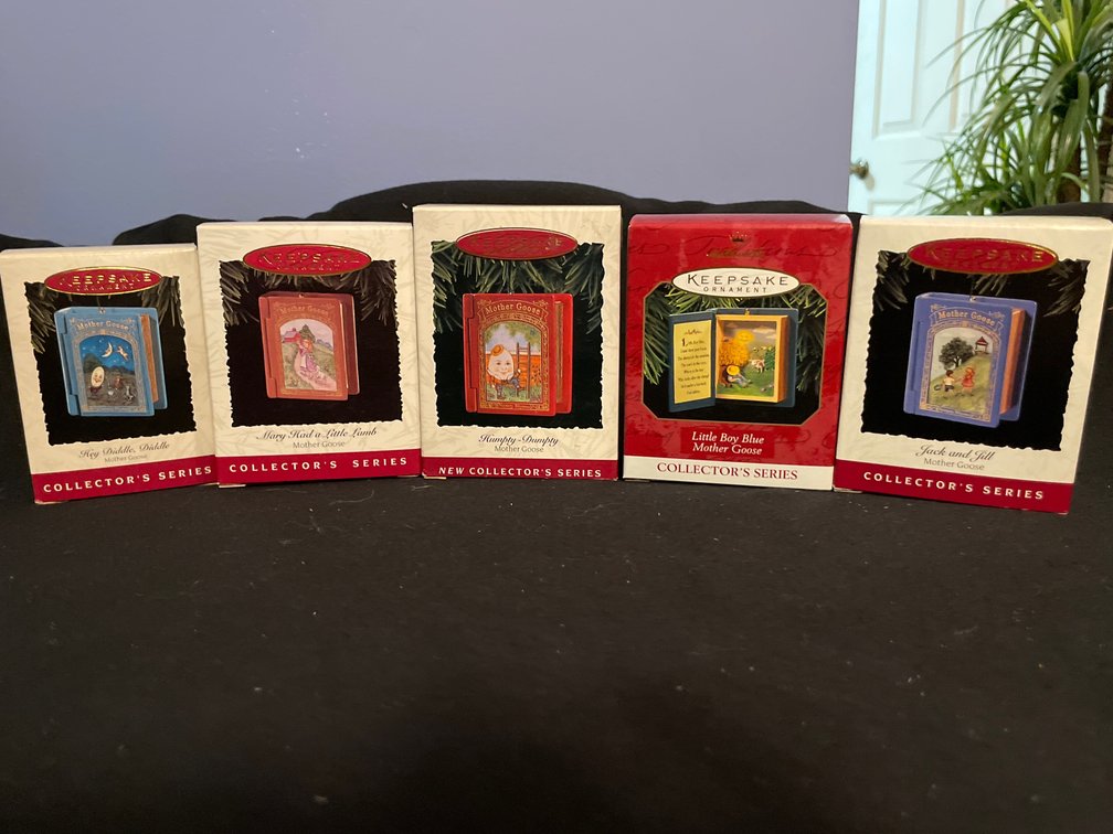 Hallmark Keepsake Mother Goose Collector's Series Ornaments