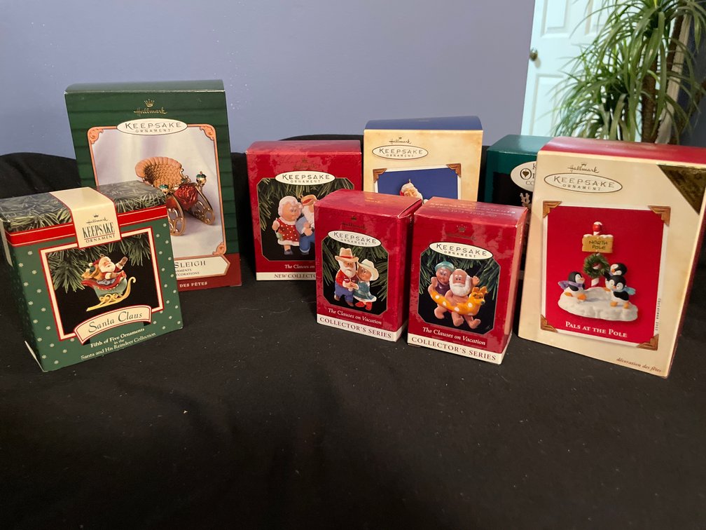 Hallmark Keepsake Boxed Christmas Ornaments