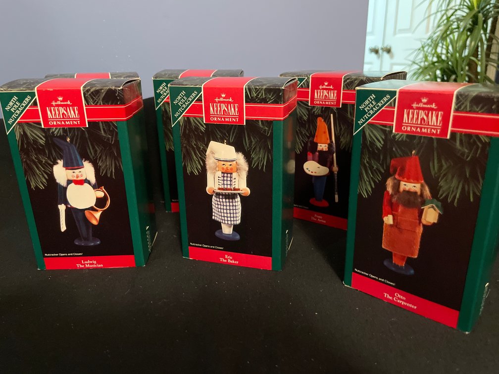 Hallmark Keepsake North Pole Nutcrackers Ornaments