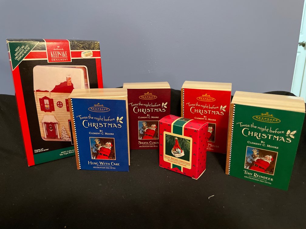 Hallmark Keepsake The Night Before Christmas Ornaments
