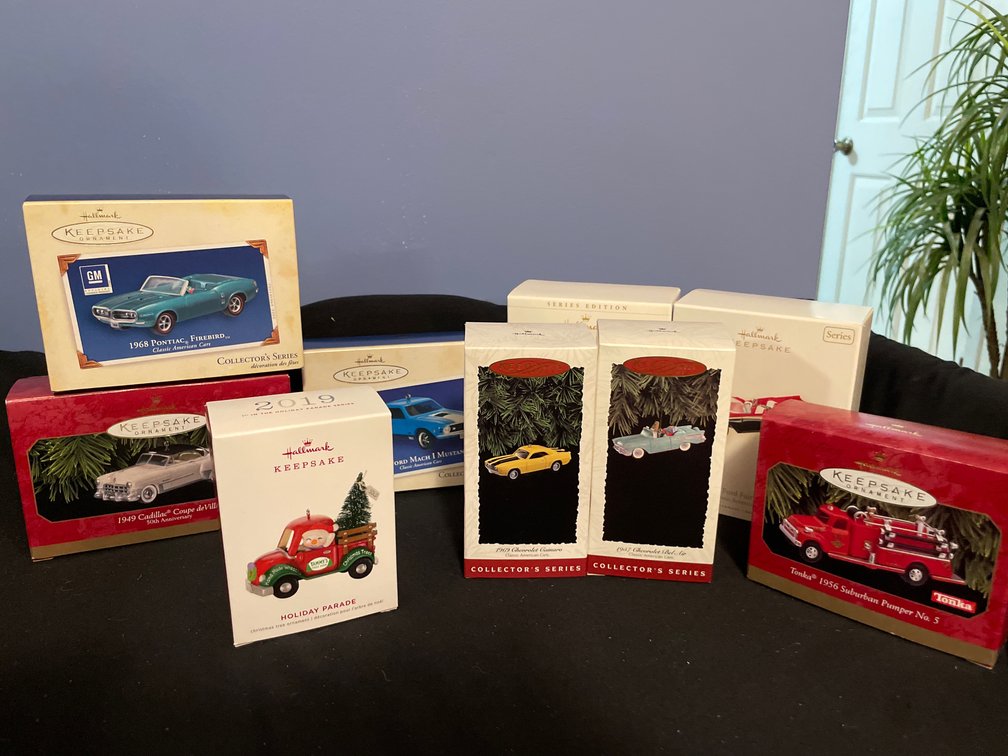 Hallmark Keepsake Vehicle Christmas Ornaments