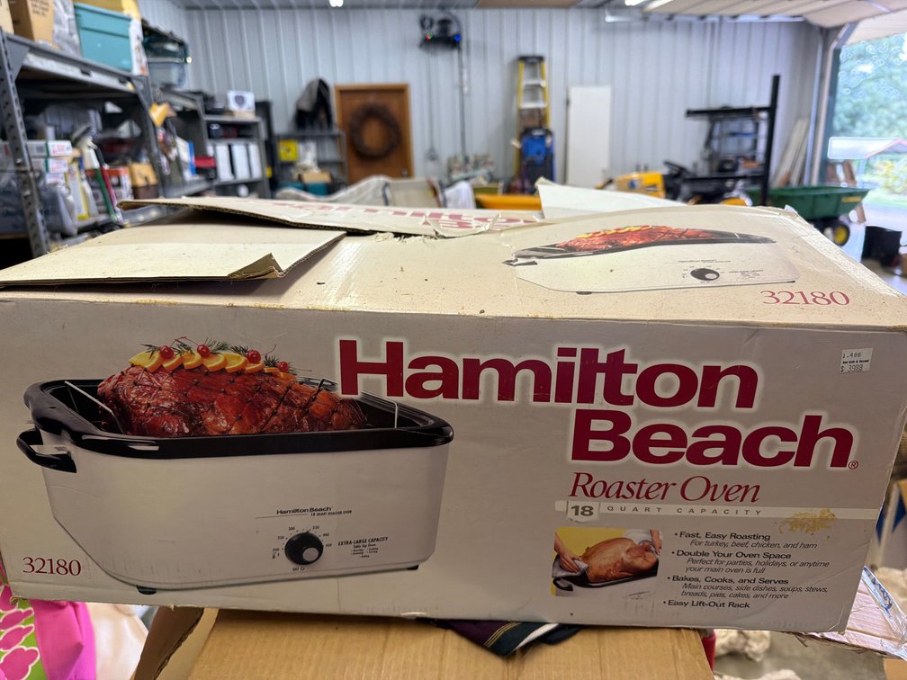 Hamilton Beach 32180 18 Quart Roaster Oven