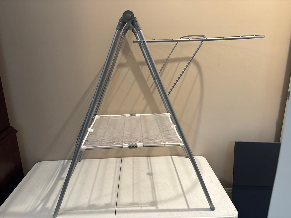 Folding Metal Clothes Drying Rack