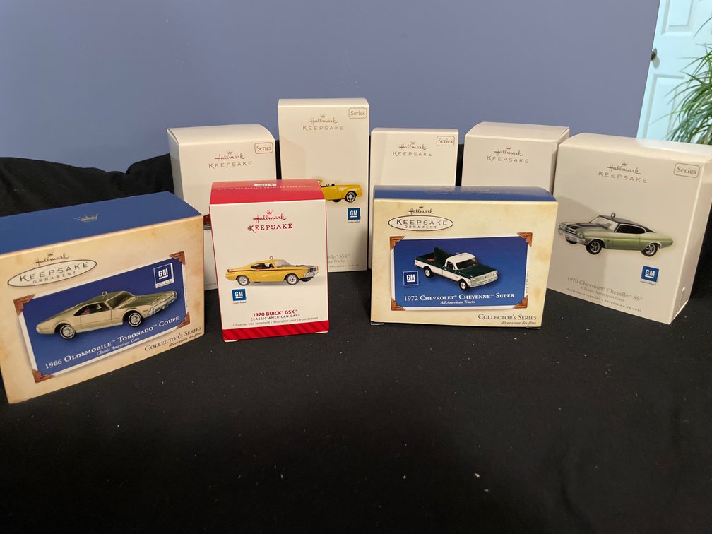 Hallmark Keepsake Classic Car and Truck Christmas Ornaments