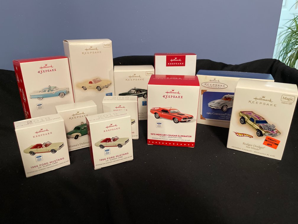 Hallmark Keepsake Classic Car Christmas Tree Ornaments